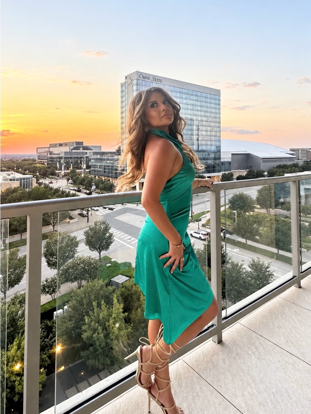 Vici Majesty Satin Halter Mini